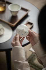 Hand painted Ceramic Qinghua  200ml Gaiwan